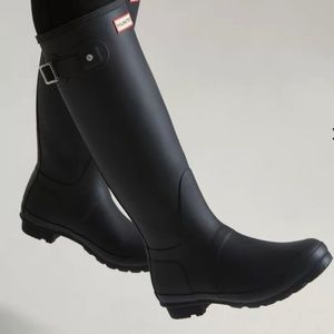 Hunter original tall rain boots size 8 NEW